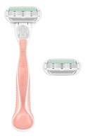GILLETTE Venus Smooth Sensitive женский бритвенный станок, + 2 кассеты