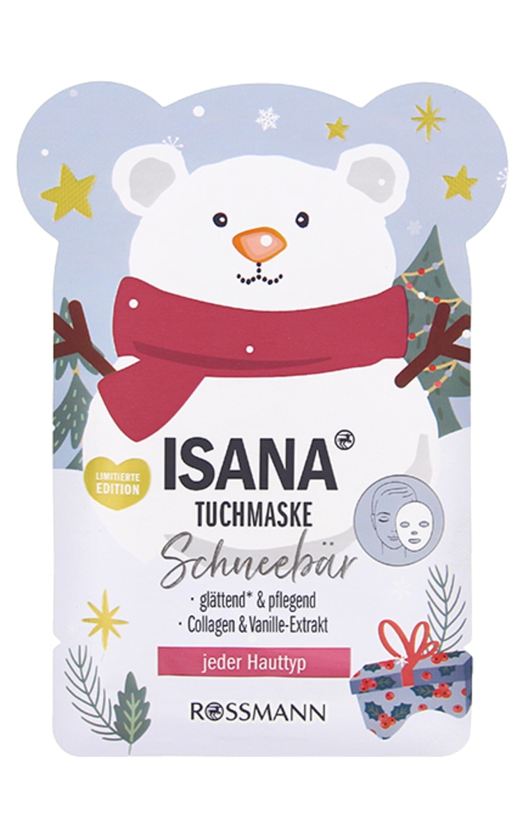 ISANA ISANA Schneebear маска для лица, 1шт. 1 шт