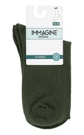 IMMAGINE Vīriešu zeķes 833, izmērs 39-42, Army Green