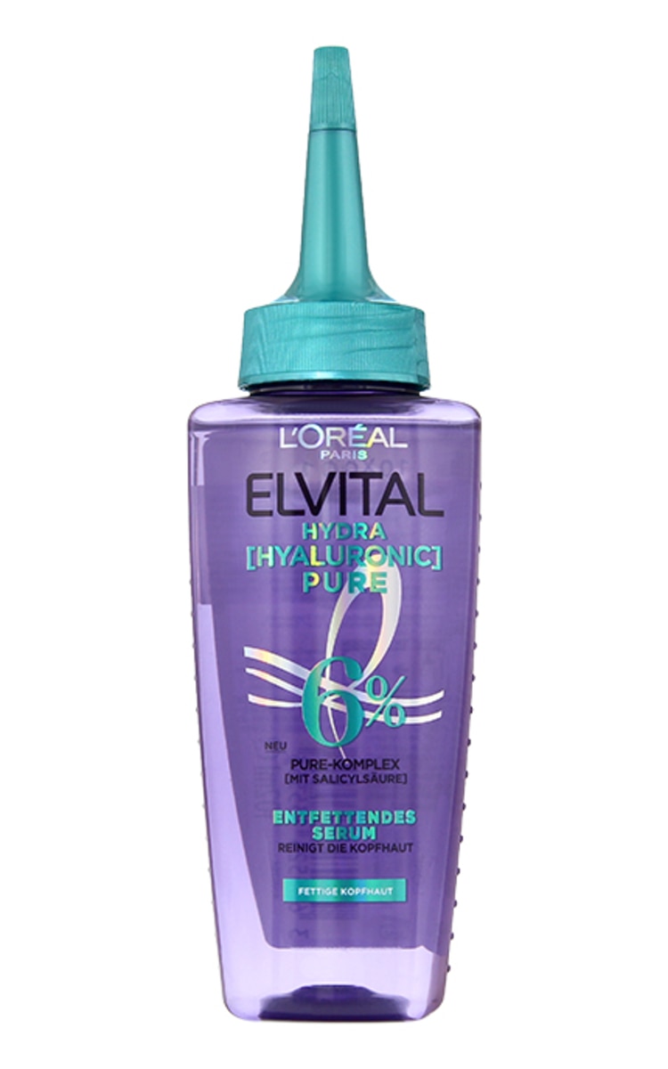 ELVITAL ELVITAL Hyaluron Pure 72h attīrošs serums taukainai galvas ādai un saknēm, 102ml 102 ml