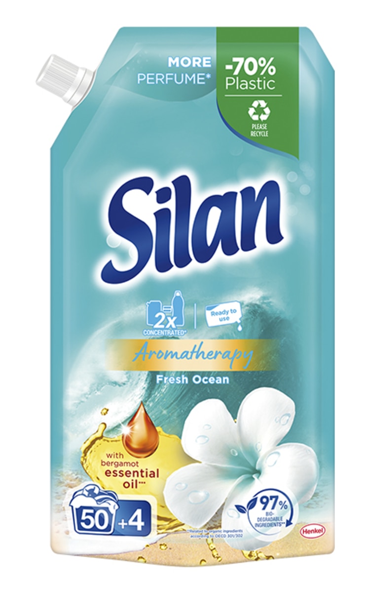 SILAN SILAN Fresh Ocean veļas mīkstinātājs, 594ml 594 ml