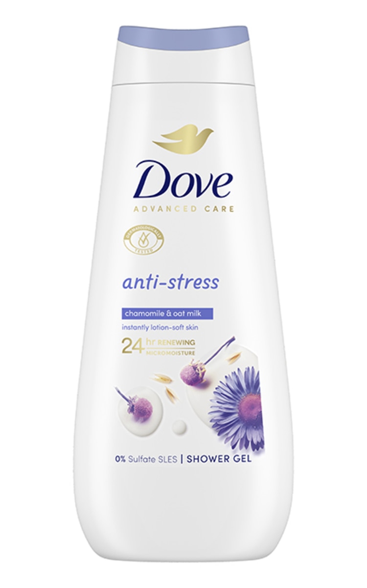 DOVE DOVE Anti-Stress Chamomile&Oat Milk dušas želeja, 400ml 400 ml