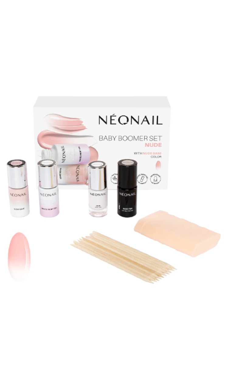 NEONAIL NEONAIL Baby Boomer manikīra komplekts, Nude