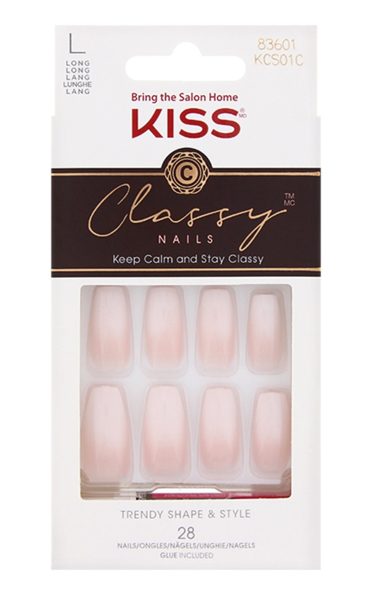 KISS KISS Classy Nails комплект накладных гелевых ногтей 1 шт