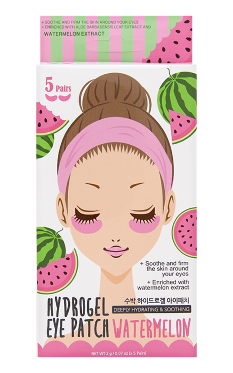 LOOK AT MY  LOOK AT ME Hydrogel Watermelon маска для кожи вокруг глаз, 5 пар