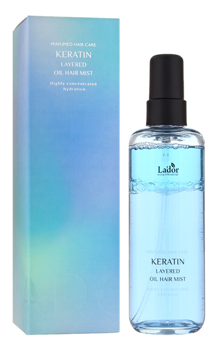 LADOR LADOR Keratin Layered Oil Hair Mist двухфазный питающий кератиновый спрей для волос, 100мл 130 мл