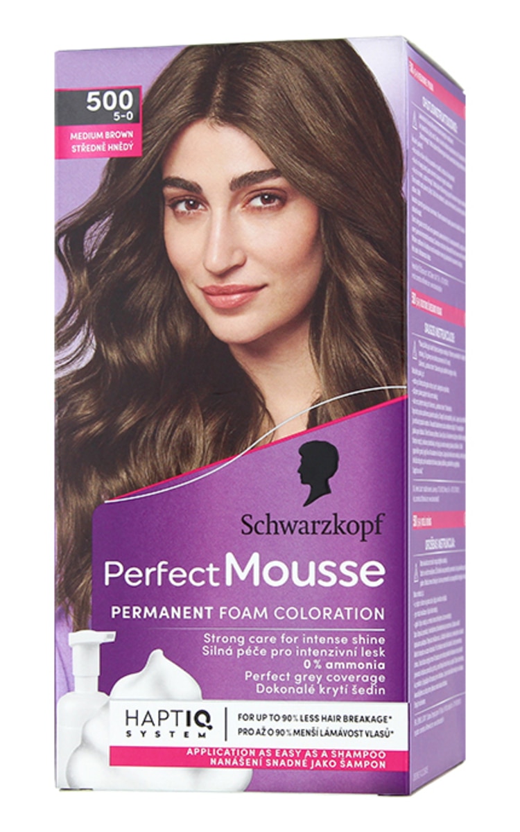 PERFECT MOUSSE PERFECT MOUSSE Краска для волос, 5-0 (500) Medium Brown 1 шт