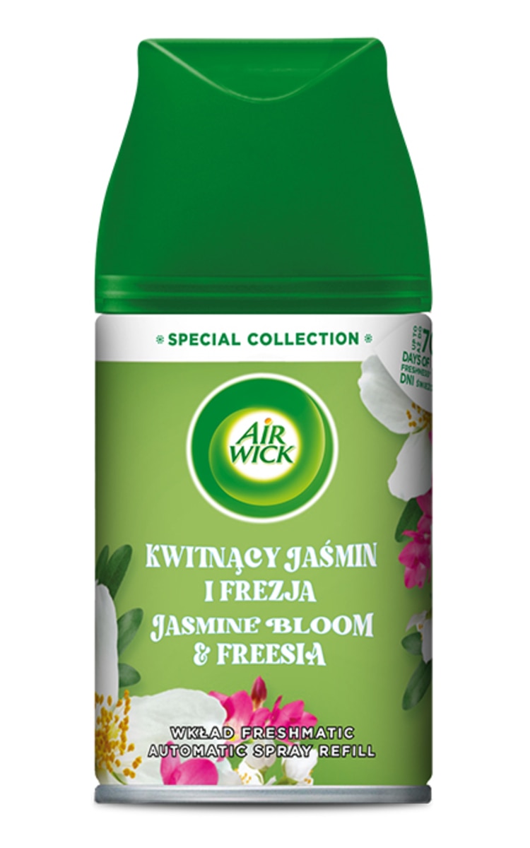 AIR WICK AIR WICK Jasmine Bloom & Freesia automātiskā gaisa atsvaidzinātāja rezerve, 250ml