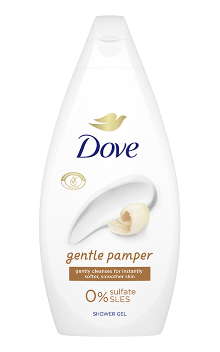 DOVE DOVE Gentle Pamper dušas želeja, 450ml 450 ml