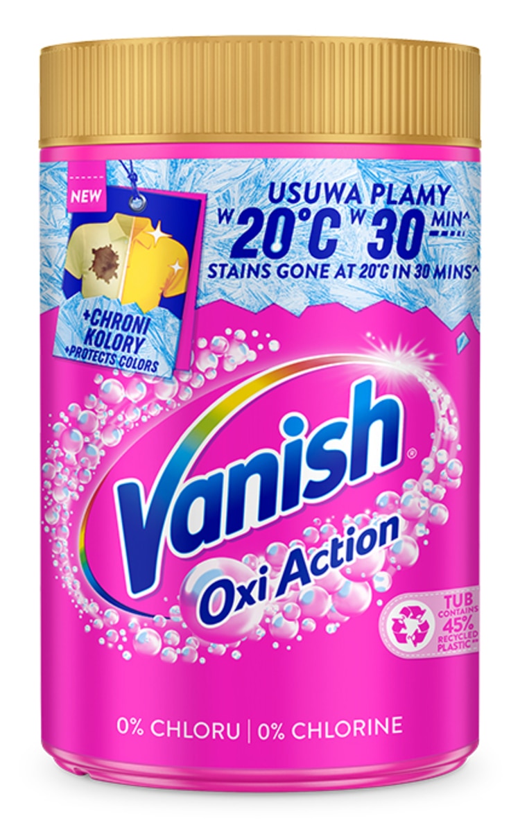 VANISH VANISH Oxi Action traipu tīrīšanas pulveris, 1.4kg