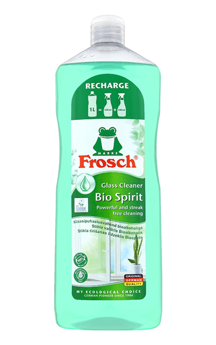 FROSCH FROSCH Bio Spirit средство для очистки стекол, 1000мл