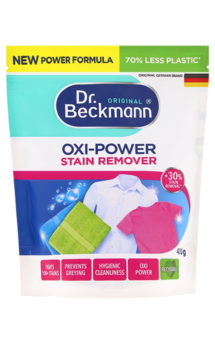 DR.BECKMANN DR.BECKMANN Oxi Power traipu tīrīšanas līdzeklis veļai, 400g 400 g