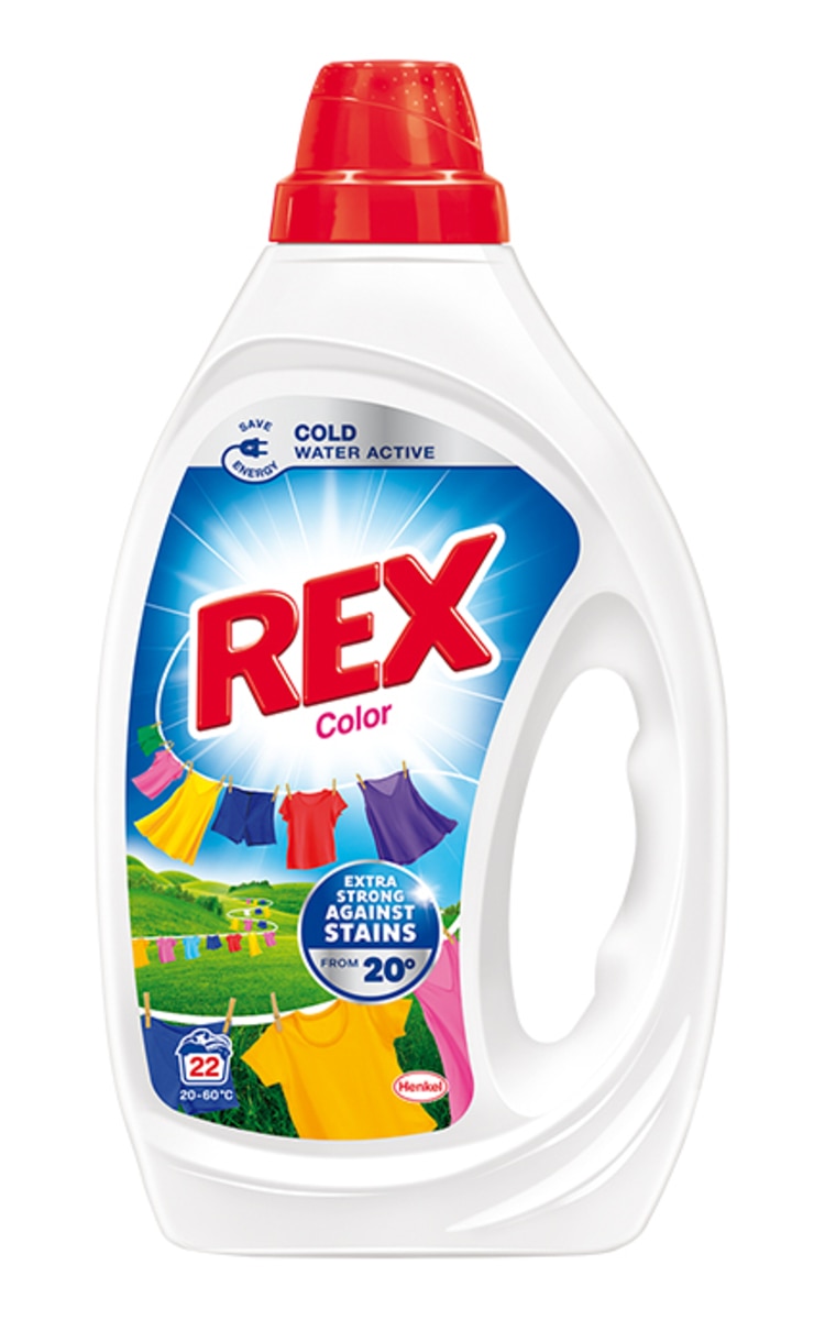 REX REX Color želeja veļas mazgāšanai, 990ml 990 ml