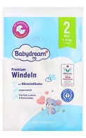  BABY DREAM undefined BABYDREAM Premium Mini2 autiņbiksītes, 3-6kg, 2gab.  