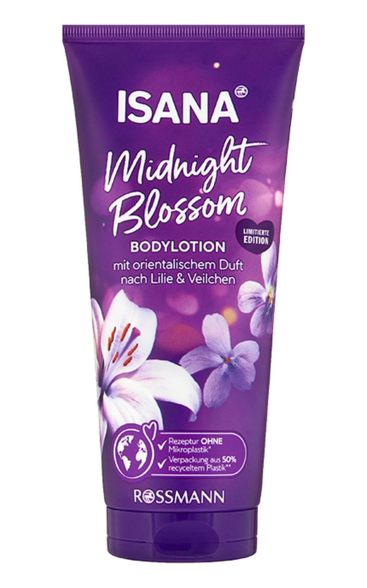 ISANA ISANA Midnight Blossom ķermeņa losjons, 200ml