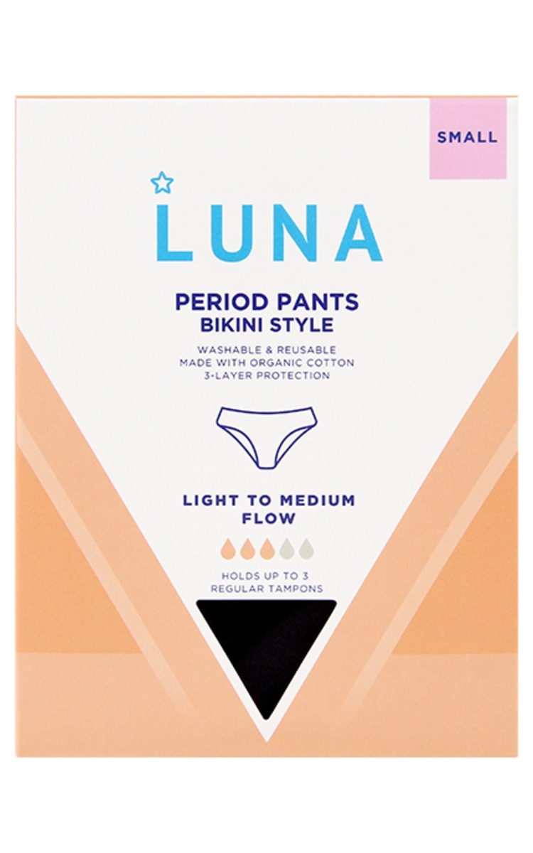 SUPERDRUG SUPERDRUG Luna menstruālās biksītes, Small, 1gab.