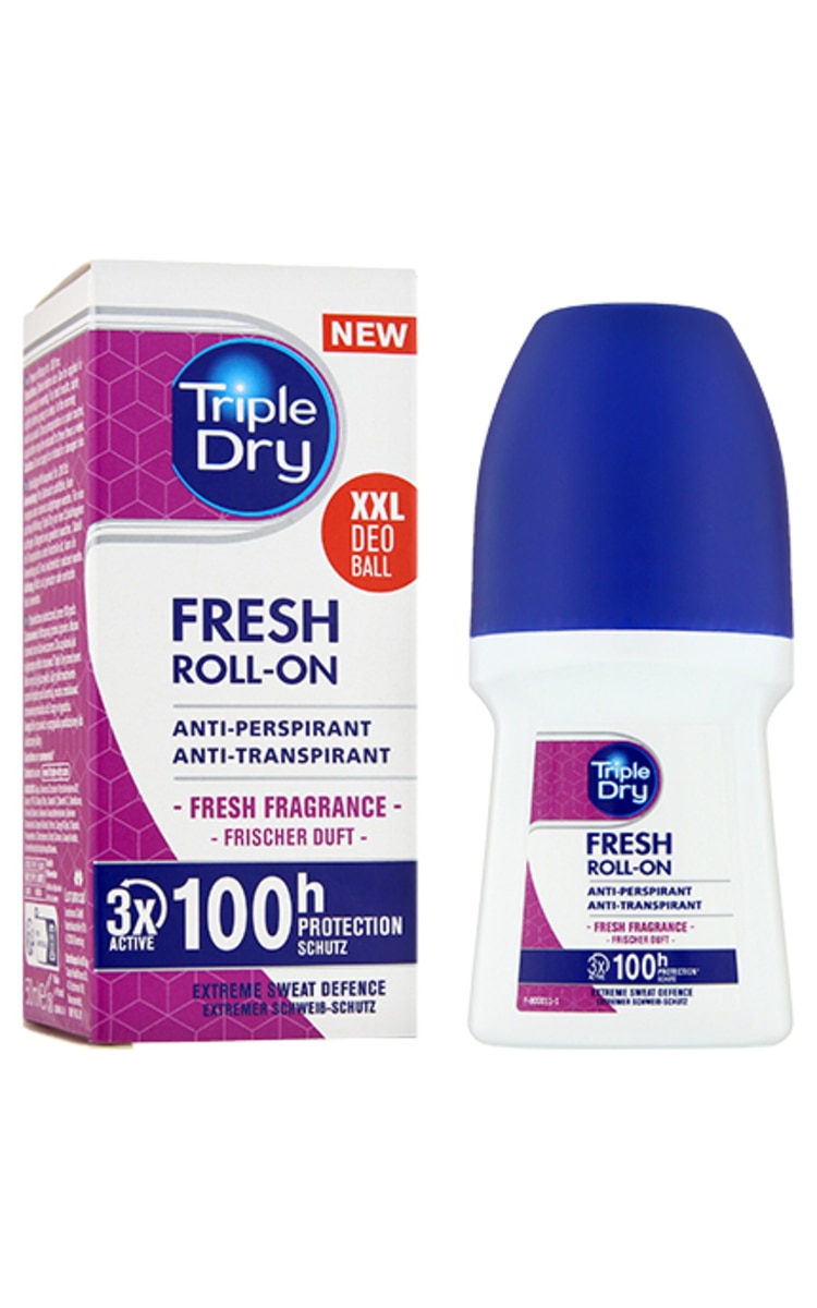 TRIPLE DRY TRIPLE DRY Fresh antiperspirants - rullītis, 50ml