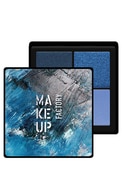  MAKE UP FACTORY undefined MAKE UP FACTORY Artist Studio Quad acu ēnu palete, 68 Bluezone, 7.6g  