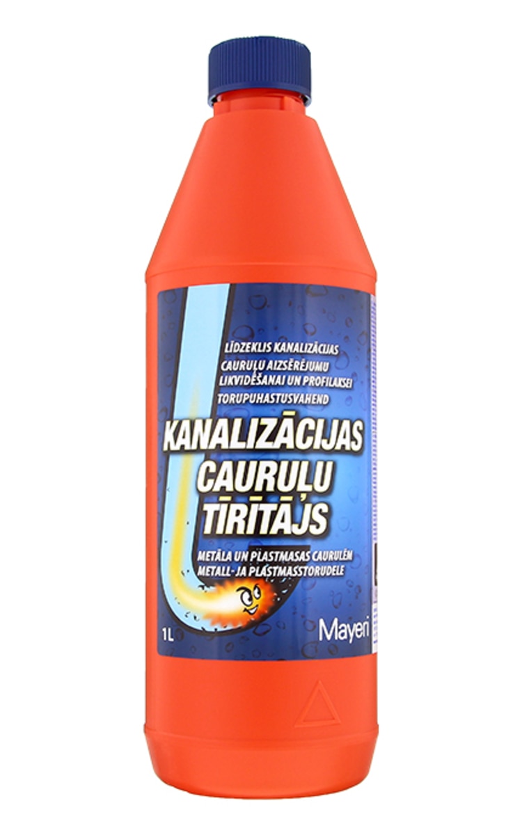 MAYERI MAYERI Kanalizācijas cauruļu tīrīšanas līdzeklis, 1000ml 1000 ml