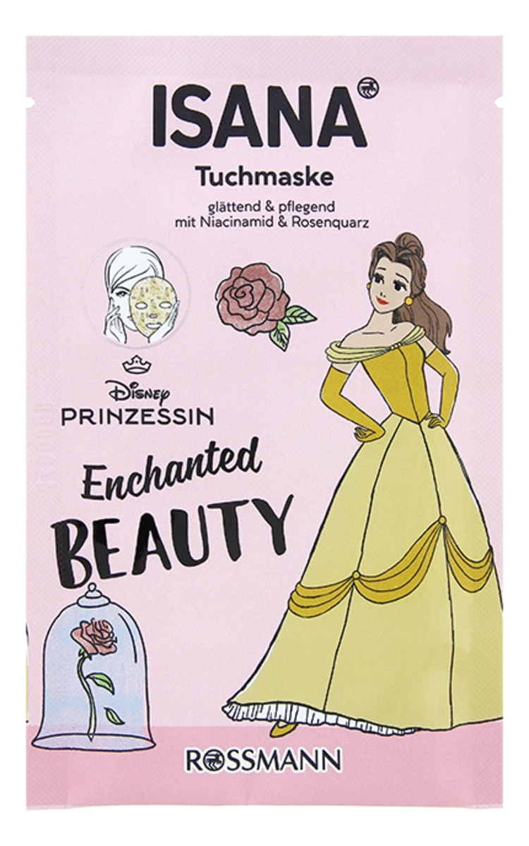 ISANA ISANA Disney Enchanted Beauty тканевая маска для лица, 1шт.