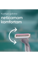 GILLETTE Venus Simply Colors одноразовые женские бритвенные станки, 6шт.