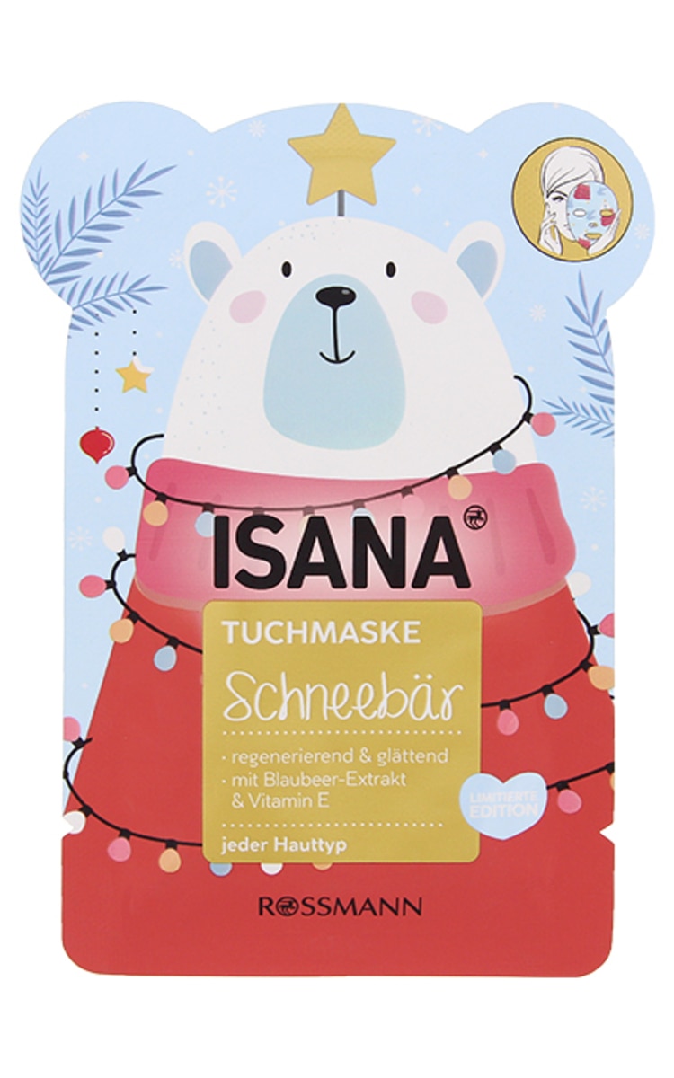 ISANA ISANA Schneebear sejas maska, 1gab. 1 gab.