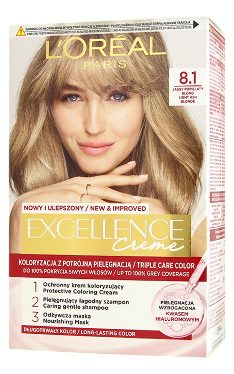 LOREAL EXCELLENCE EXCELLENCE Creme краска для волос 8.1 1 шт