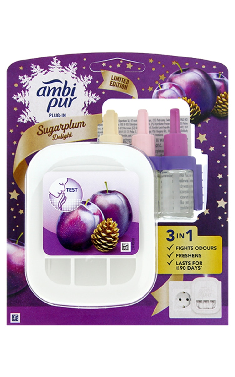 AMBI PUR 3Vol Sugarplum SK Электрический освежитель воздуха, 20мл