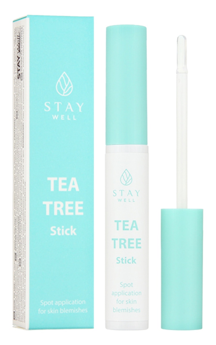 STAY WELL STAY WELL Vegan Tea Tree Stick для лечения точечных воспалений, 8мл 8 мл