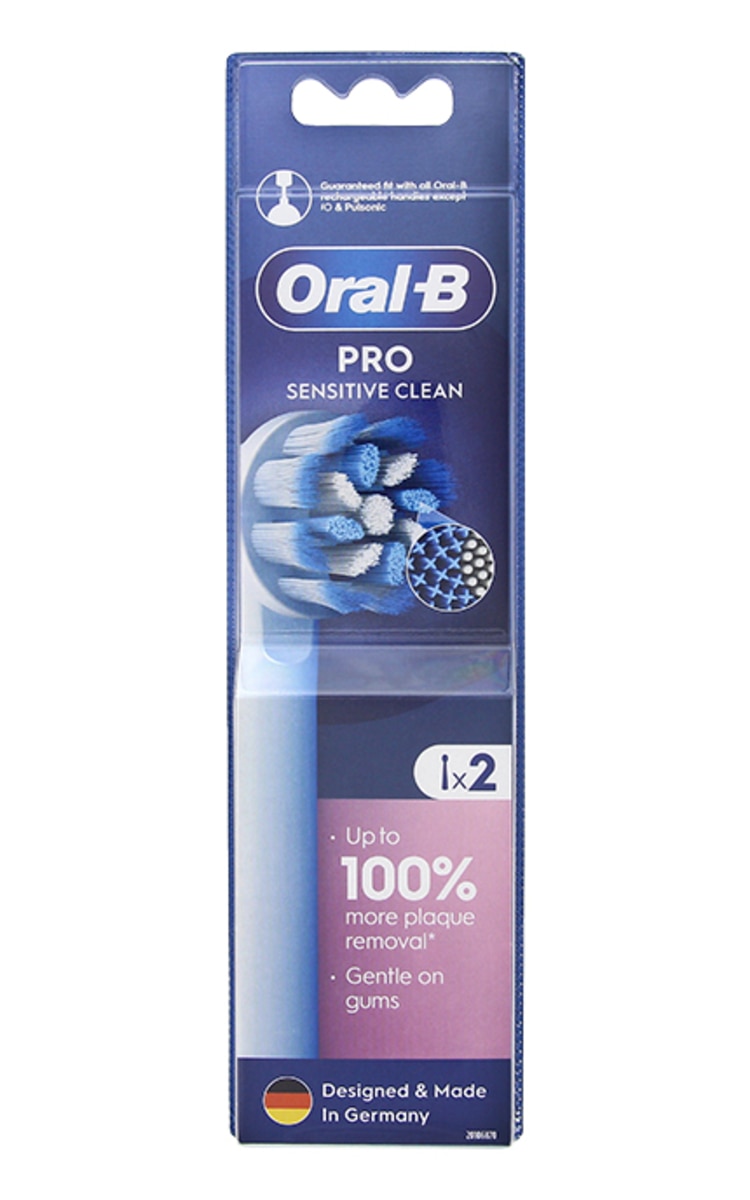 ORAL B ORAL-B PRO Sensitive Clean zobu birstes rezerves uzgaļi, 2gab. 2 gab.