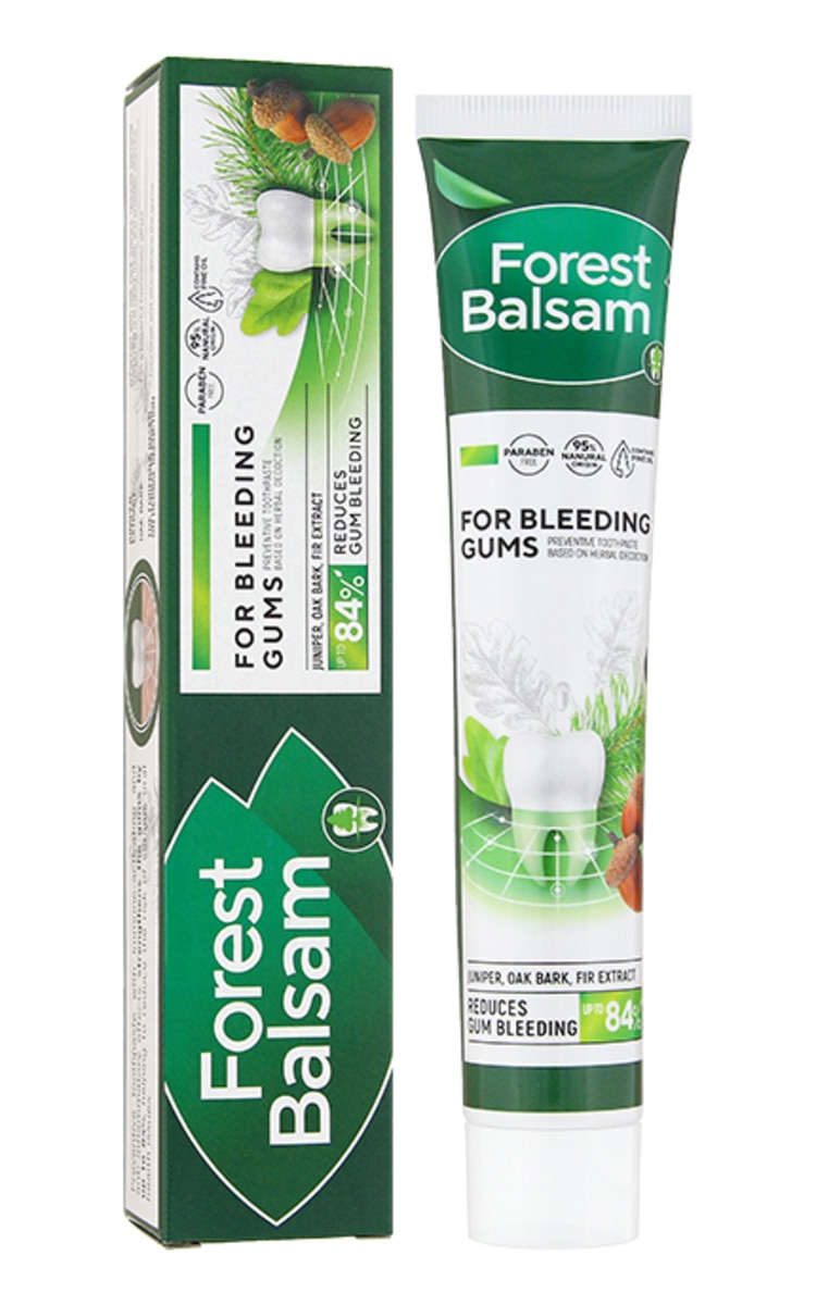 FOREST BALSAM Zobu pasta ar ozola mizas un baltegles ekstraktiem, 75ml