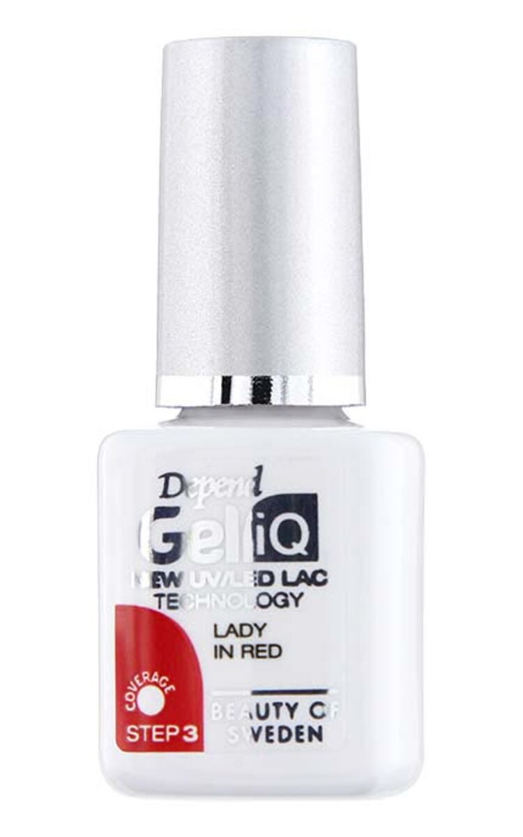 DEPEND DEPEND Gel IQ лак для ногтей, 1031 Lady in Red, 1шт. Lady in Red