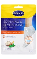  SCHOLL undefined DR.SCHOLL`S Soothing&Revitalising маска-носочки для стоп для уставших и болезненных ног, 1пара  