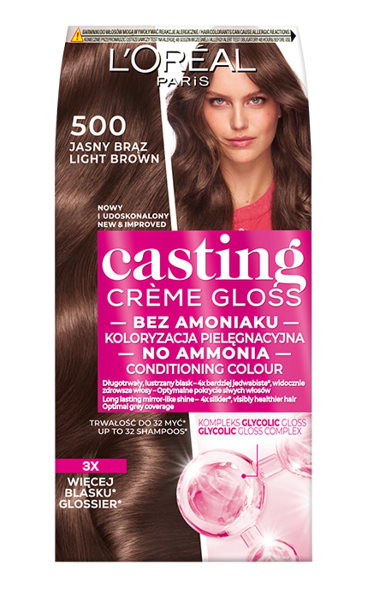 CASTING CASTING Creme Gloss краска для волос, 500 Light Brown