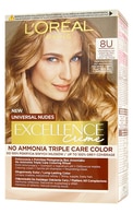 EXCELLENCE Nudes cтойкая краска для волос 8U, Universal Light Blonde