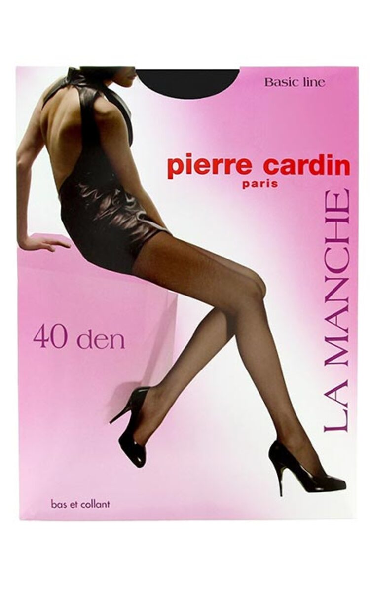 P.CARDIN PIERRE CARDIN La Manche 40den колготки, Nero, размер 3 Black