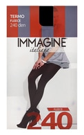 IMMAGINE T.Fleece 240den колготки, Nero, размер 2
