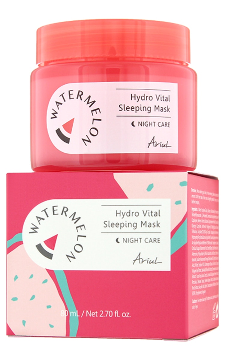 ARIUL ARIUL Watermelon Hydro Vital Sleeping Mask ночная маска, 80мл