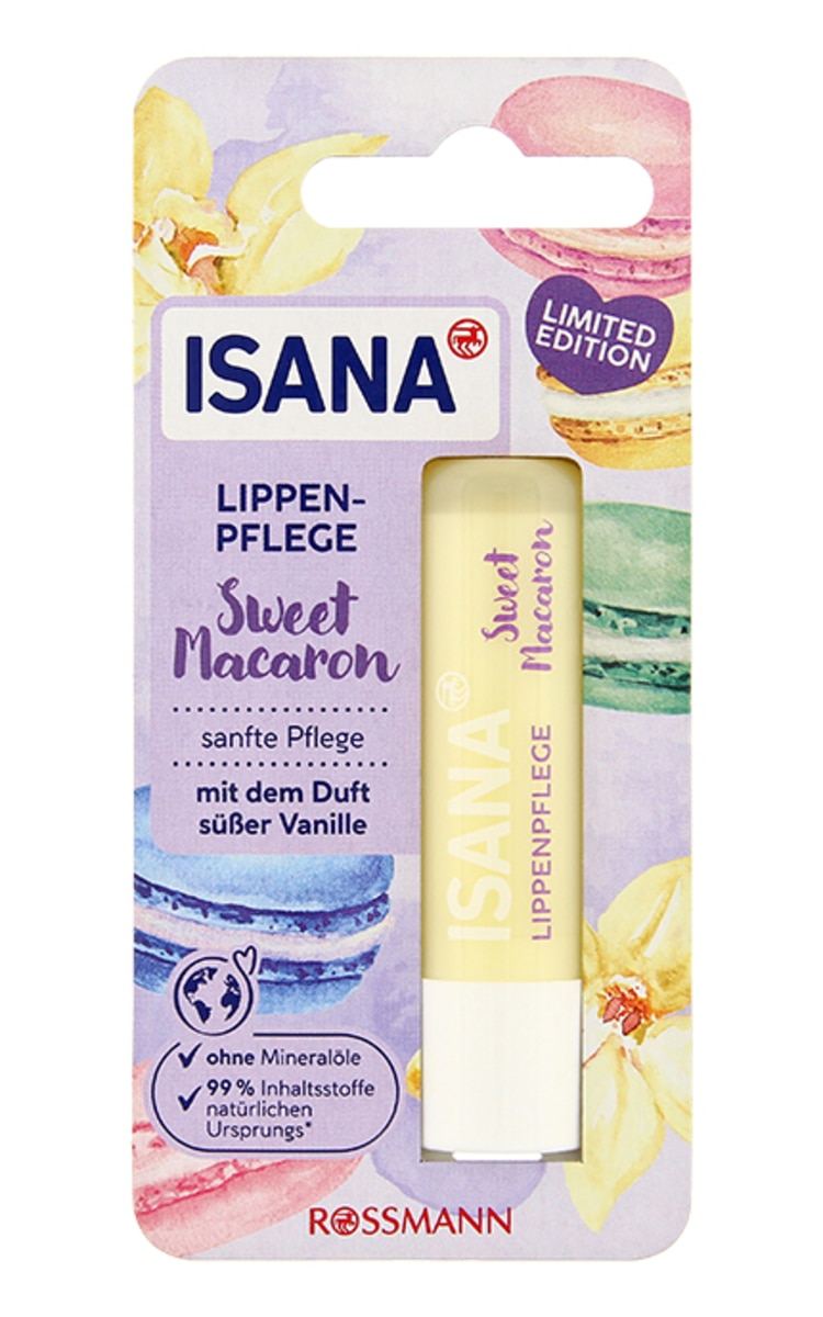 ISANA ISANA Sweet Macaron бальзам для губ, 4,8г