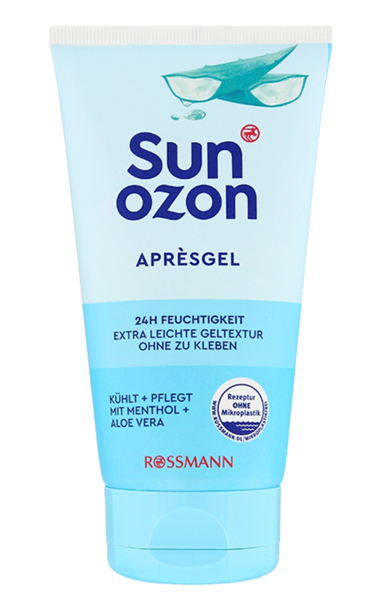 SUNOZON SUNOZON Mitrinošs gels pēc sauļošanās ar mentolu un alveju, 150ml 150 ml