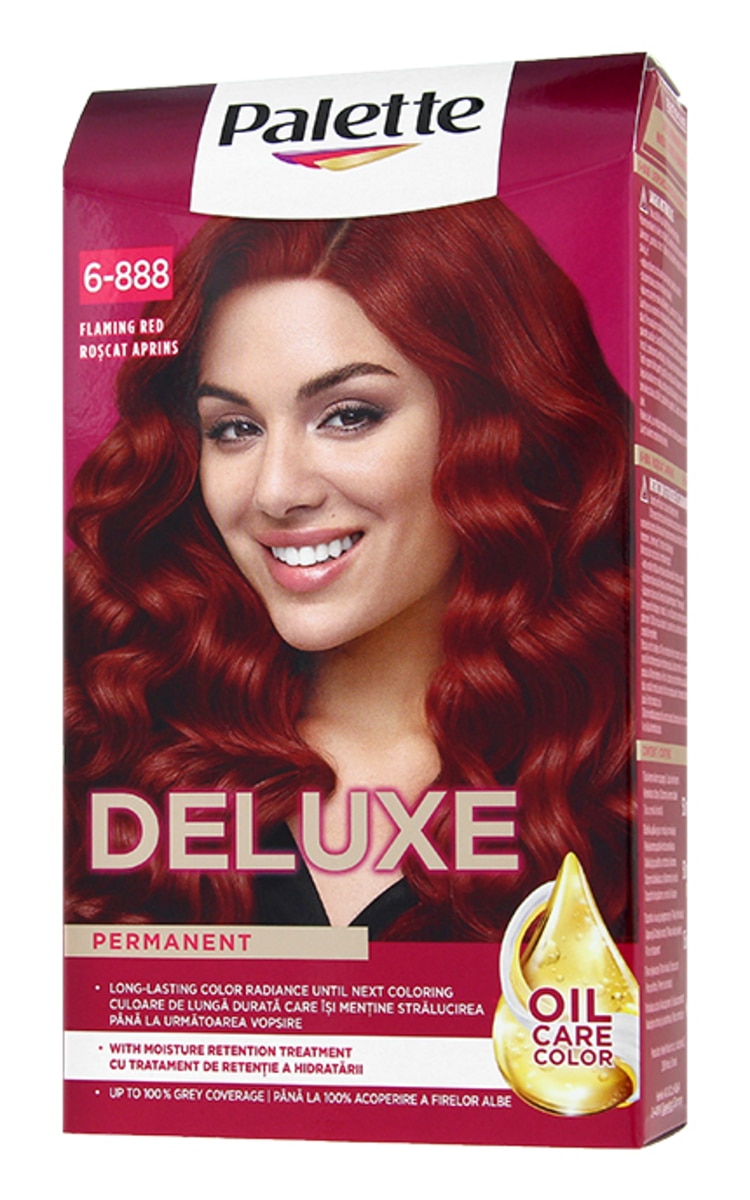 PALETTE DELUXE PALETTE Deluxe краска для волос, 6-888 (575) Flaming Red 1 шт