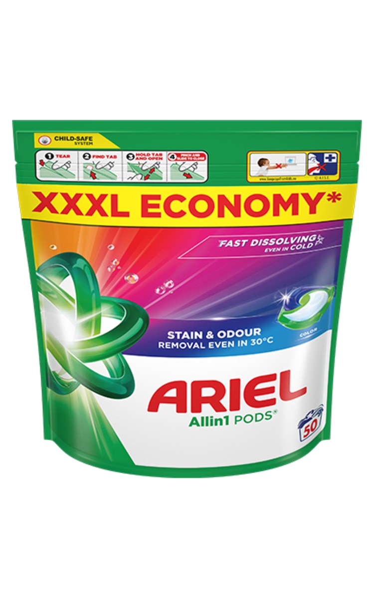 ARIEL ARIEL Color капсулы для стирки белья, 50шт.