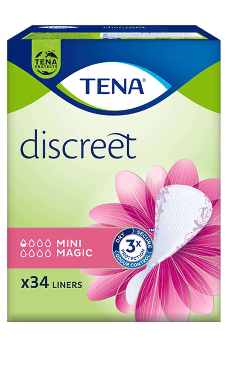 TENA TENA Lady Mini Magic ikdienas higiēniskie ieliktniši, 32gab. 34 gab.