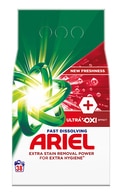 ARIEL Fast Dissolving Ultra OXI effect veļas pulveris, 2090g