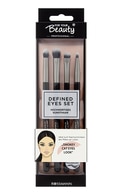  FYB undefined FOR YOUR BEAUTY Professional Defined Eyes набор кистей для макияжа глаз "Smokey Cat Eyes", 4шт. 