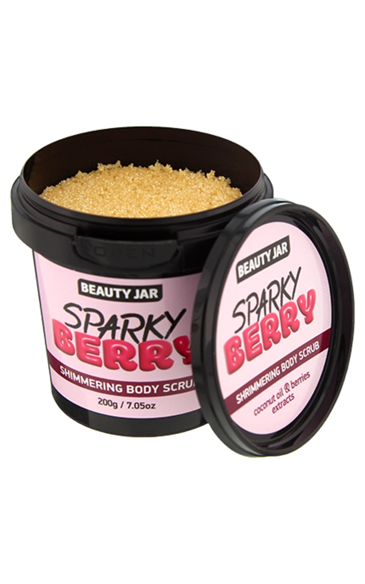 BEAUTY JAR BEAUTY JAR Sparky Berry скраб для тела с блестками, 200г 200 г