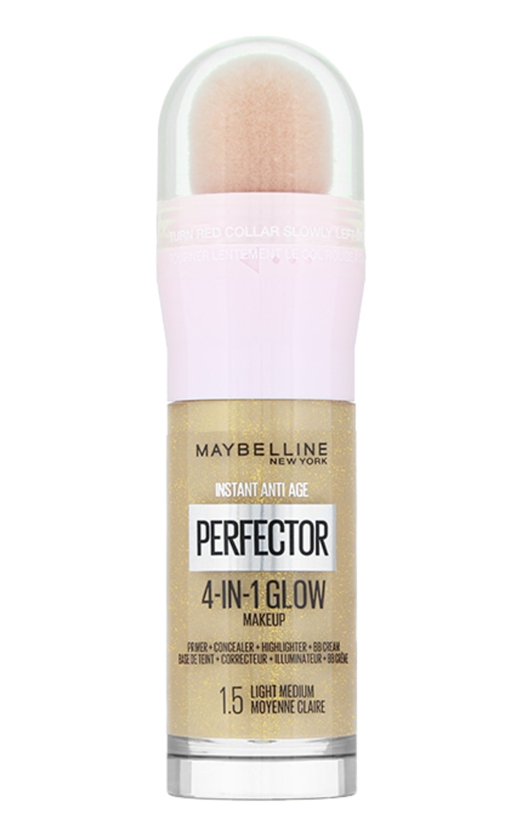 MAYBELLINE MAYBELLINE Instant Perfector 4in1 Glow осветляющий, многофункциональный тонирующий флюид, 1.5 Light Medium, 20мл Light Medium