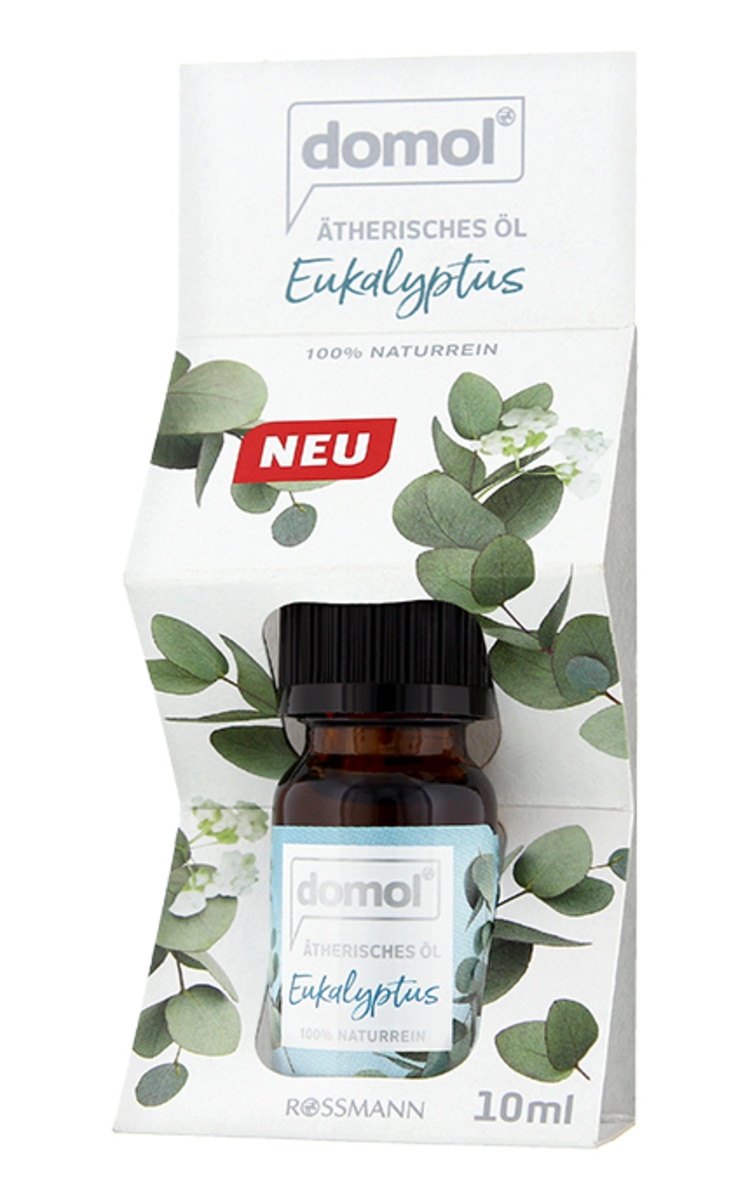 DOMOL DOMOL Essential Oil Eukalyptus, ēteriskā eļļa, 10ml