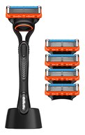 GILLETTE Fusion5 бритваеный станок для мужчин +5 кассеты