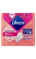  LIBRESSE undefined LIBRESSE Multistyle Ultra Regular гигиенические прокладки  с крылышками, 10шт.  